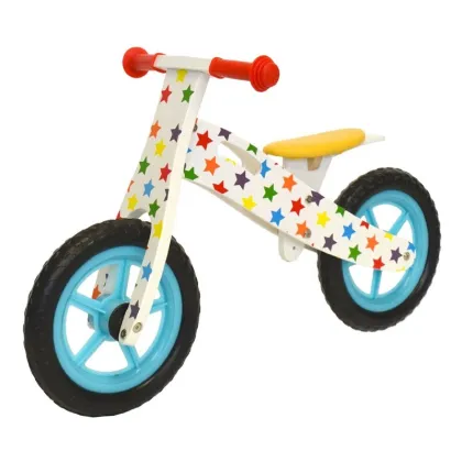 wooden balance bike running bike
