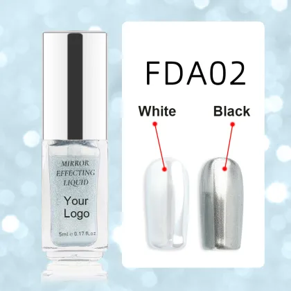 Chrome Liquid Nails Magic Aurora Powder