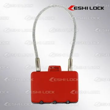 Rectangle Combination Cable Lock