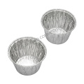 Recipiente de papel de aluminio taza para muffins profunda