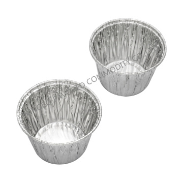 Aluminiumfolie bak muffin cup diep