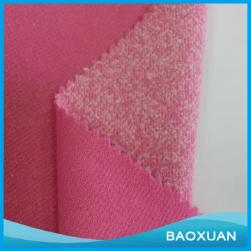 polyester rayon double sides interlock fabric for garment