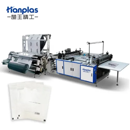 HP-PC Hanplas Automatic Recyclable Clothing Packing Bag Making Machine