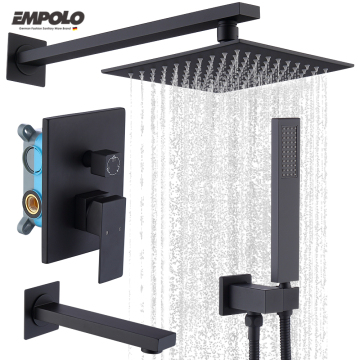 Empolo Custom Luxury Brass Hot Water Tap & Shower Mixer System