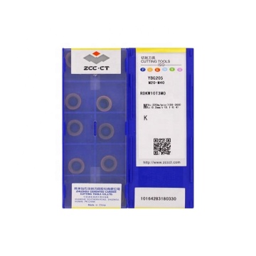 ZCC.CT CNC INSERT RDKW10T3MO YBG205 CUTTER CIRCURAZIONE ACCIAIO IN INSIORE