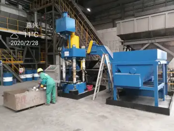 Aluminum Material Briquette Machine with Ce Certificate