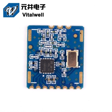 VW1101M-8 Ti CC1101 868MHz 10MW CE Modul SPI RF Bersertifikat