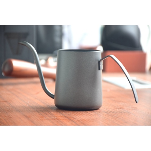 Black Coating Pour Over Coffee Drip Kettle