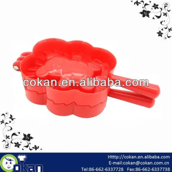Food Grade Bear Shape Plastic Dumpling Mould CK-2039