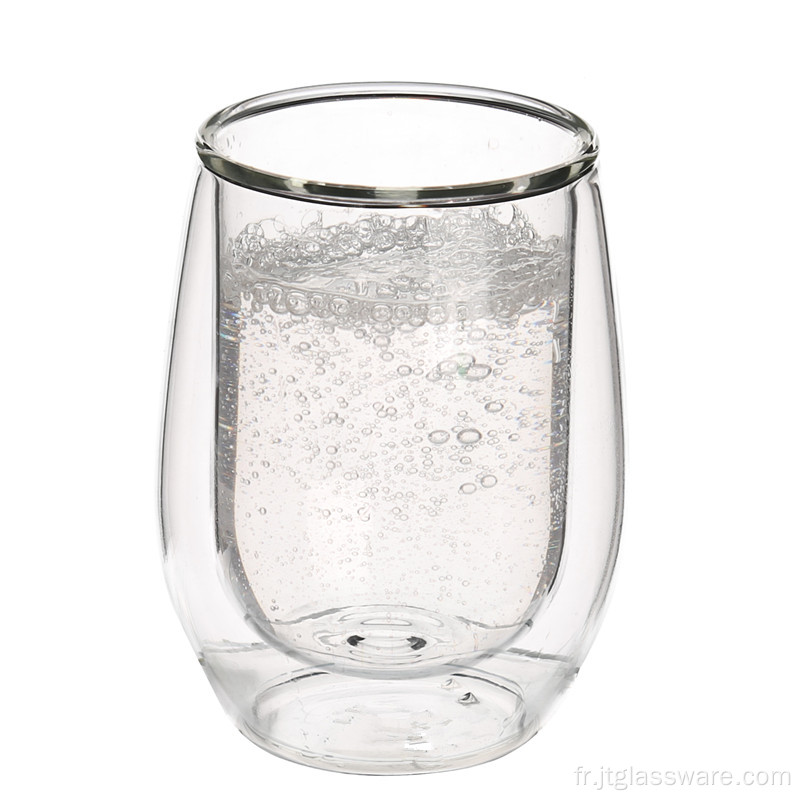 Verres à boire Tasses en verre carrées