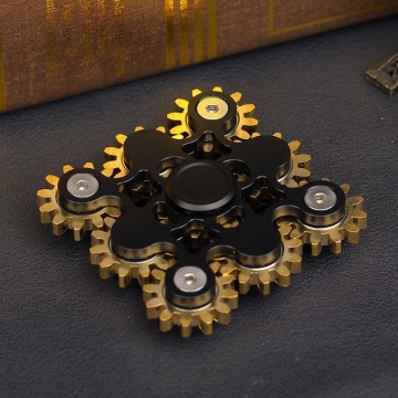Good quality Zinc alloy Rainbow hand finger spinner