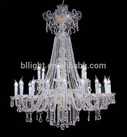 big modern wholesale wedding chandelier centerpiece crystal pendant led light