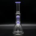 Purple filtered Glass Beaker Bong