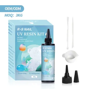 DIY R S NAIL UV Epoxy Resin Jewelry Clear Transparent Craft Making
