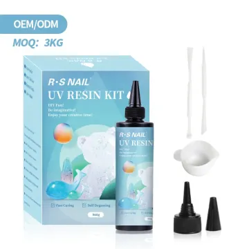 DIY R S NAIL UV Epoxy Resin Jewelry Clear Transparent Craft Making