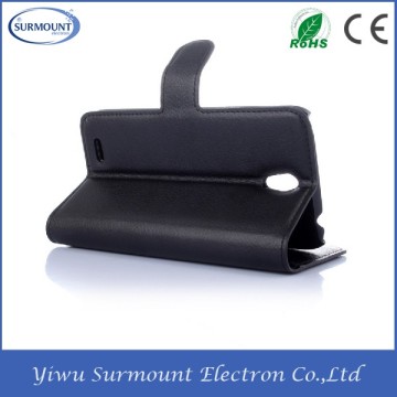 phone cases PU Leather Wallet flip cover kickstand Case for Lenovo A859