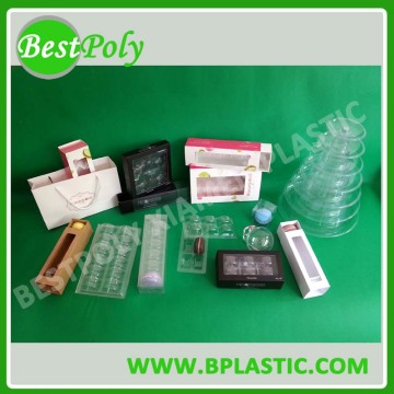 Plastic clear box macaron packaging macaron window box packaging