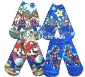 Kids Photo Print Ankle Socks