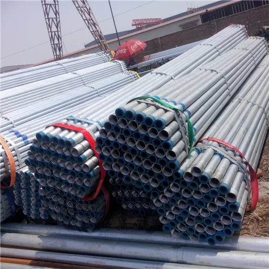 30-120g/m2 Pre Galvanized Pipe With NPT Thread