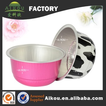 Wholesale Christmas decorative aluminum foil baking mold for cake muffin