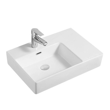 Wall Hung Ceramic Washbasin for Bathroom
