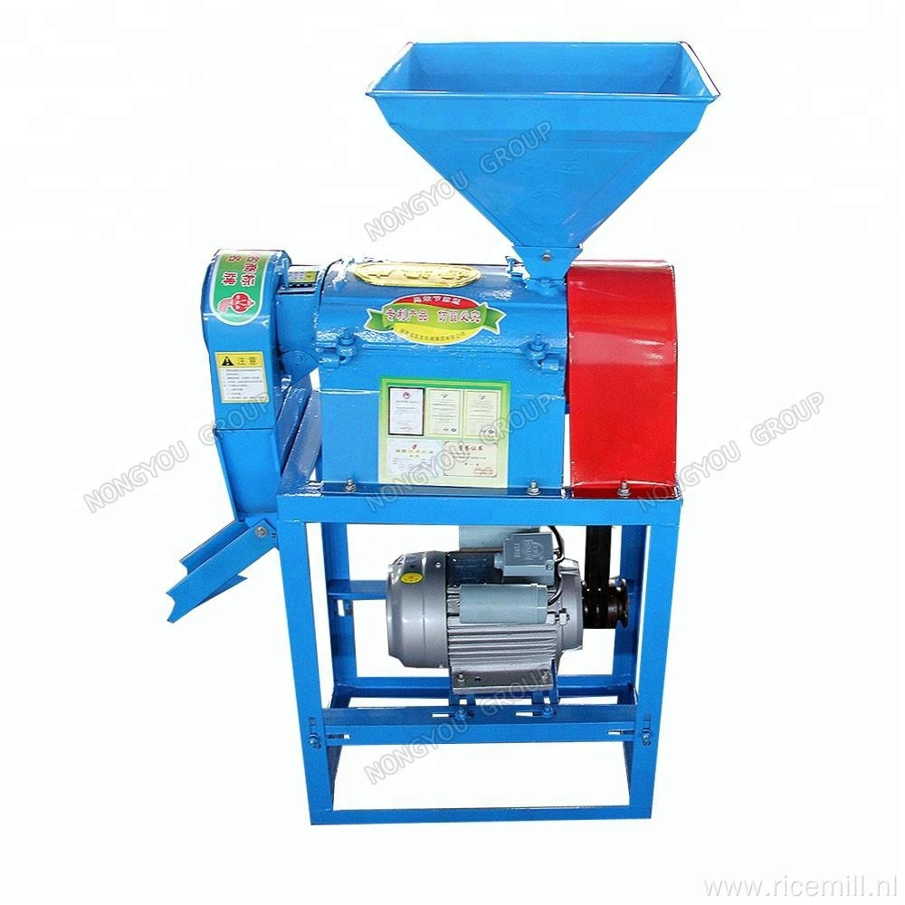 220v mini auto rice mill machine