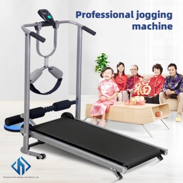 Versatile Mechanical Treadmill for All Fitness Levels