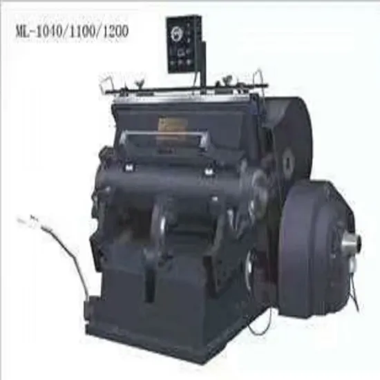 Professional Dongguang Platen Die Cutting Machine Supplier and Manufacturer