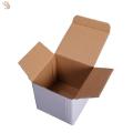 Custom luxury black cardboard packaging gift box