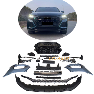 Burmale per auto RSQ8 con diffusore posteriore della griglia Bodykit Aggiornamento completo per Audi Q8 2021-2022