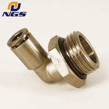 Copper Quick Connectors with Sealing Rings: QTPL4-01G, PL6-02G, PL8-03G, PL10-04G, PL12, PL16-01/02/03/04G
