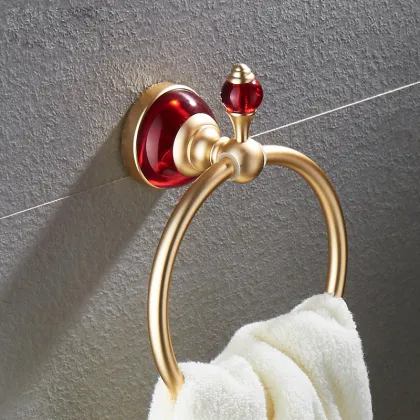 Wall Mounted Aluminium Bathroom Accessories - Fapully Towel Rings