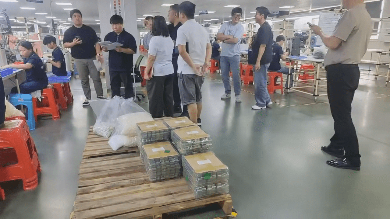 pump production line