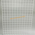 بيضاء PVC مغلفة الشبكة المعدنية ديكور الجدار