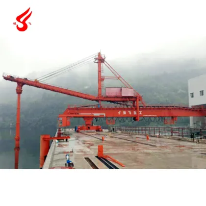 Mobile Ship Loader Conveyor: Continuous Ship Loader and Unloader Crane