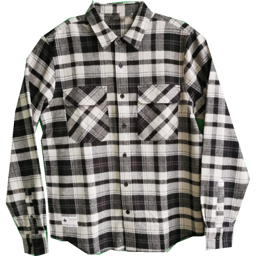 Men Casual Cotton Flannel Shirt