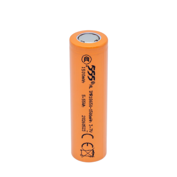 Batteria cilindrica agli ioni di litio 18650 1500 mAh 3,7 V IMR