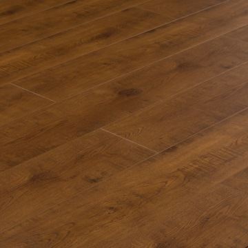 Parquet stratifié chêne de couleur marron