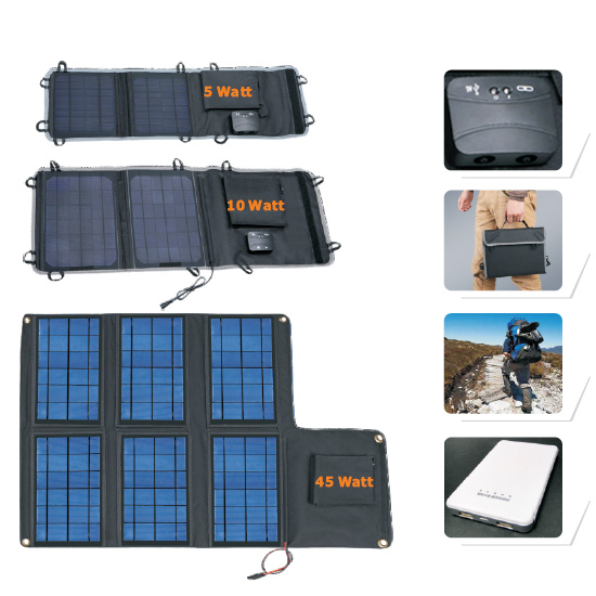 45W Solar Foldable Backpack Charger