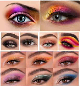 Double Color Eyeshadow Makeup Palette