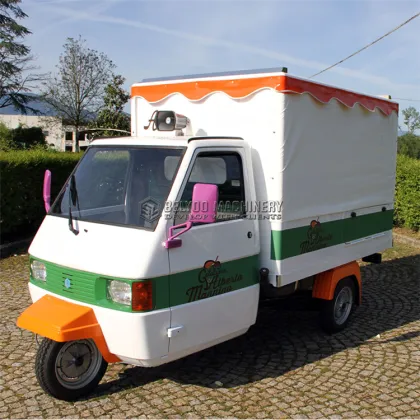 Belyoo Ape Piaggio Electric Tricycle Mobile Bar for Sale