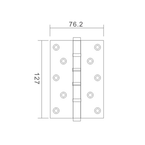 Сверхмощный шарнир из нержавеющей формы