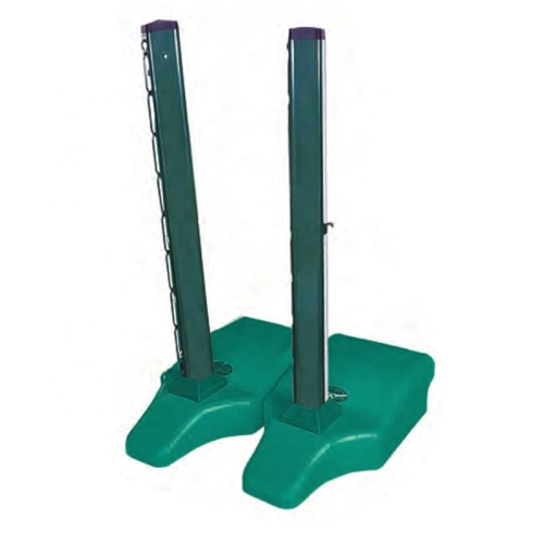 Mobile Green Aluminum Tennis Net with Post