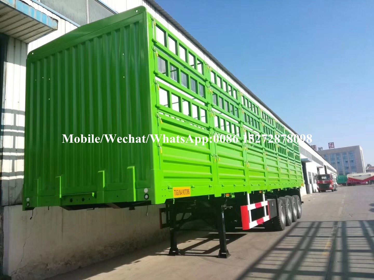 4 axles cargo trailer (8)