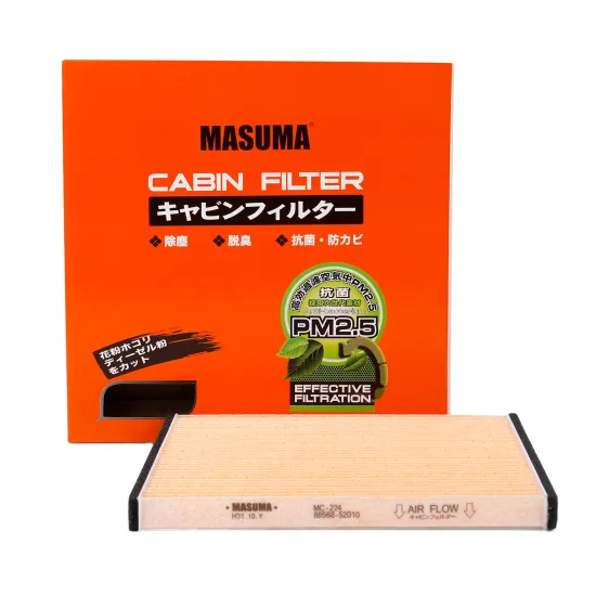 MASUMA MC-224 Auto PMA 2.5 Cabin Filter Hot Sale for Hyundai, Kia, MAN, Benz, Toyota, SCANIA, VOLVO