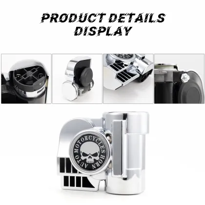 FARBIN 150DB Super Loud Car Horn: 12V Train Sound for Air Horns, Motorcycle, and Vehicle Horns