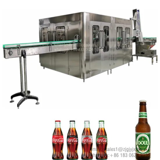Beer Bottle Filling Machine for Beer and Soft Drinks in Glass Bottles