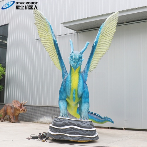 Winter Dragon Animatronic untuk dijual
