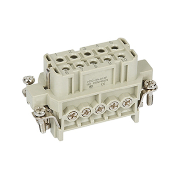 Screw and Crimp Terminal 10 Pin Heavy Duty Industrial Electrical Connectors