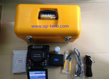 Fiber optic splicing machine TE550G fusion splicer blue color or OEM factory price